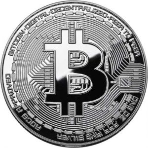 Bitcoin munt zilver bol.com