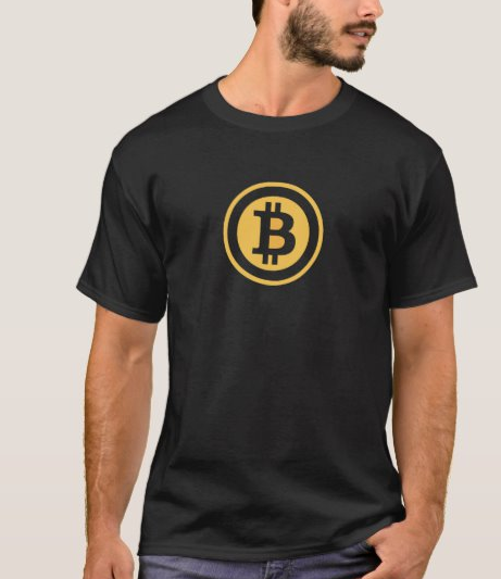 Zazzle Bitcoin t-shirt