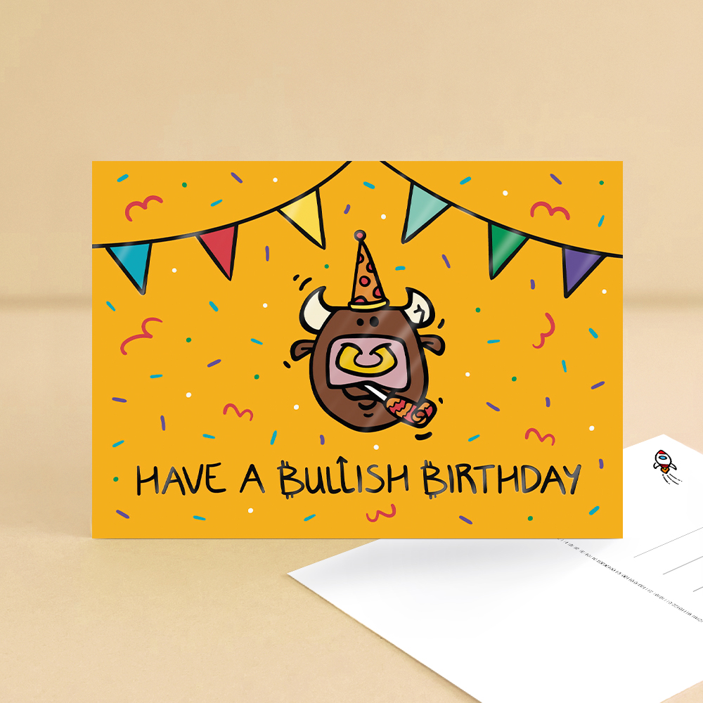 Bitcoin Bull Birthday